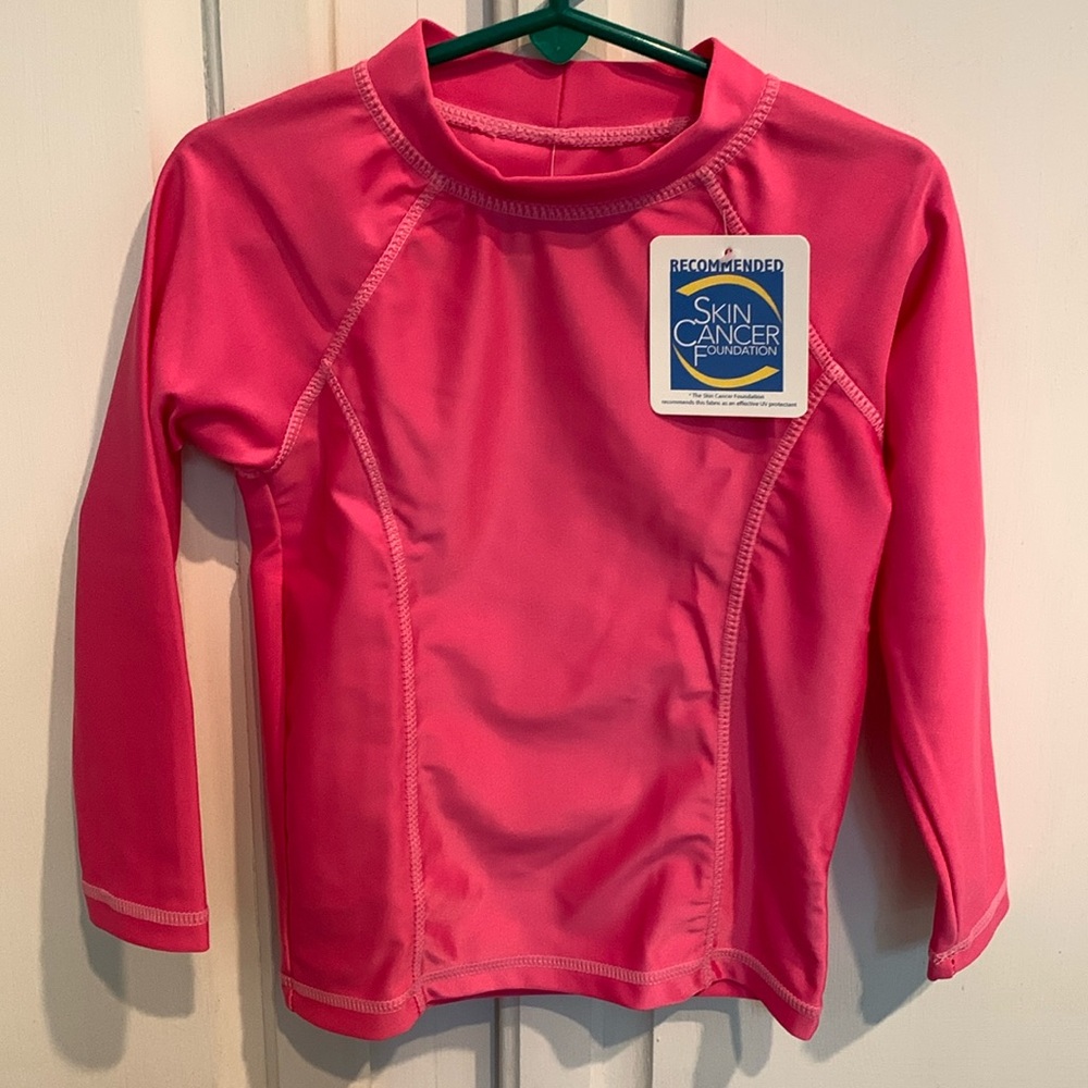 🛑🎁NWT Sun Protection Toddler Shirt 3T/4T Child Beach Pool Fun Waterpark